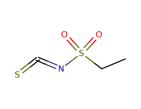 Molecular Structure of 52405-94-4 (Ethanesulfonyl isothiocyanate)