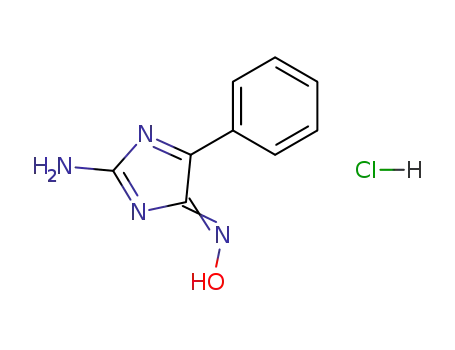 4-nitroso-5-phenyl-1<sup>(3)</sup><i>H</i>-imidazol-2-ylamine; hydrochloride