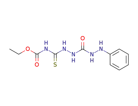 Molecular Structure of 65479-41-6 (Carbamic acid,
[[2-[(2-phenylhydrazino)carbonyl]hydrazino]thioxomethyl]-, ethyl ester)