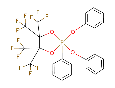 2,2-Diphenoxy-2-phenyl-4,4,5,5-tetrakis-trifluoromethyl-2λ<sup>5</sup>-[1,3,2]dioxaphospholane