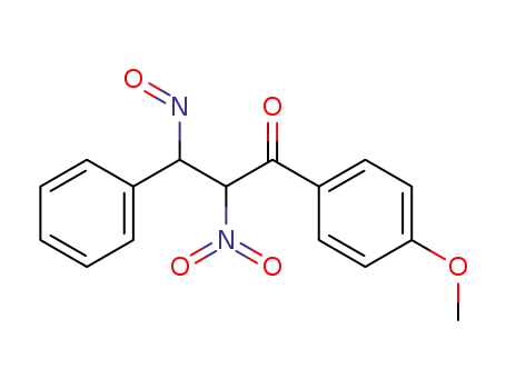 1-(4-methoxy-phenyl)-2-nitro-3-phenyl-propane-1,3-dione 3-oxime