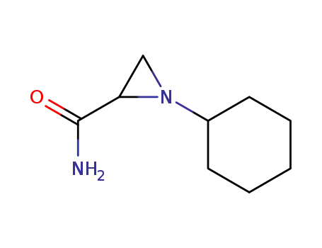 Molecular Structure of 6336-74-9 (1-cyclohexylaziridine-2-carboxamide)