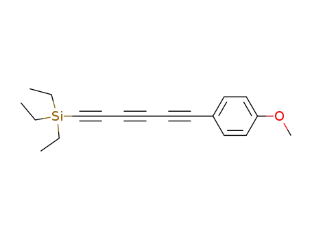 Triethyl-[6-(4-methoxy-phenyl)-hexa-1,3,5-triynyl]-silane
