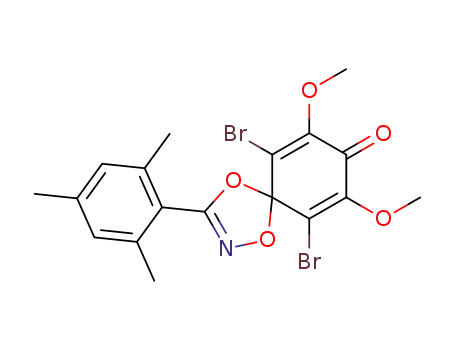 6,10-dibromo-7,9-dimethoxy-3-(2,4,6-trimethyl-phenyl)-1,4-dioxa-2-aza-spiro[4.5]deca-2,6,9-trien-8-one