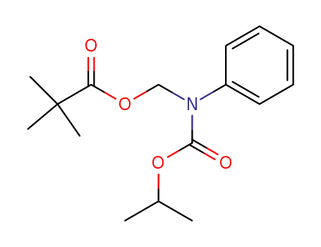 2,2-Dimethyl-propionic acid (isopropoxycarbonyl-phenyl-amino)-methyl ester