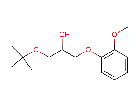 1-tert.-Butyloxy-3-(2-methoxy-phenoxy)-propan-2-ol