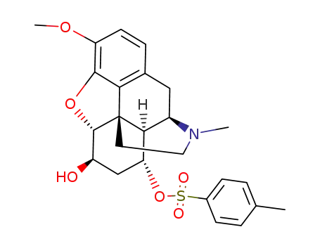 4,5α-epoxy-3-methoxy-17-methyl-8α-(toluene-4-sulfonyloxy)-(14α)-morphinan-6β-ol
