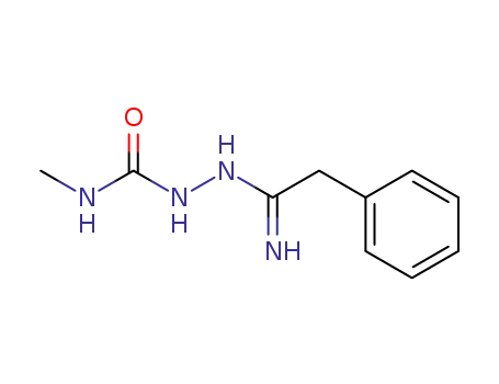 Benzeneethanimidic acid, 2-[(methylamino)carbonyl]hydrazide