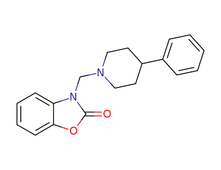 3-(4-phenyl-piperidin-1-ylmethyl)-3<i>H</i>-benzooxazol-2-one