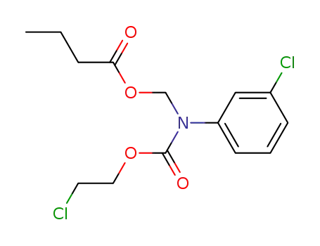 Butyric acid [(2-chloro-ethoxycarbonyl)-(3-chloro-phenyl)-amino]-methyl ester