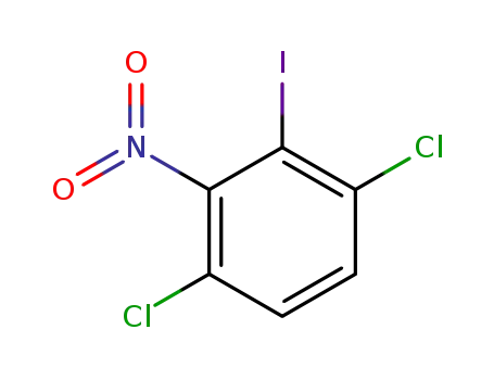1,4-dichloro-2-iodo-3-nitro-benzene