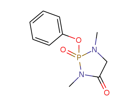 1,3,2-Diazaphospholidin-4-one, 1,3-dimethyl-2-phenoxy-, 2-oxide