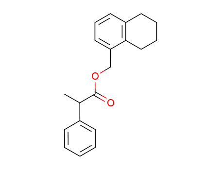 2-Phenyl-propionic acid 5,6,7,8-tetrahydro-naphthalen-1-ylmethyl ester