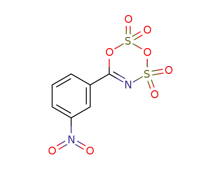1,3,2,4,5-Dioxadithiazine, 6-(3-nitrophenyl)-, 2,2,4,4-tetraoxide