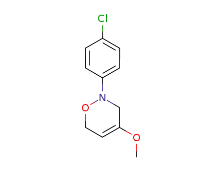 2-(4-chloro-phenyl)-4-methoxy-3,6-dihydro-2<i>H</i>-[1,2]oxazine