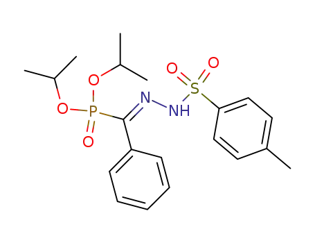 anti-Benzoylphosphonsaeurediisopropylester-p-tosylhydrazon
