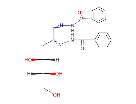 Molecular Structure of 32443-73-5 (D-threo-Hexos-2-ulose,3-deoxy-, bis(benzoylhydrazone) (9CI))