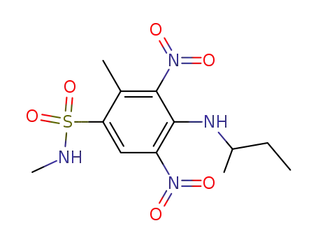 Benzenesulfonamide,
N,2-dimethyl-4-[(1-methylpropyl)amino]-3,5-dinitro-