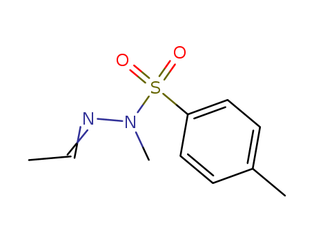 Benzenesulfonic acid, 4-methyl-, ethylidenemethylhydrazide
