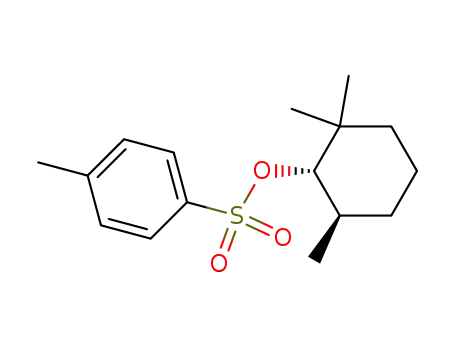 Cyclohexanol, 2,2,6-trimethyl-, 4-methylbenzenesulfonate, trans-