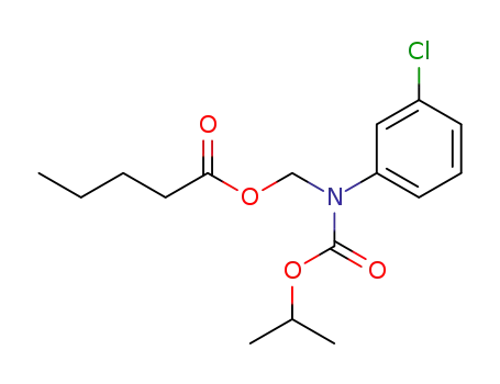 Pentanoic acid [(3-chloro-phenyl)-isopropoxycarbonyl-amino]-methyl ester