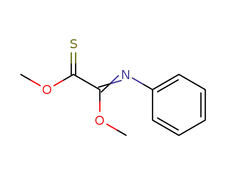 Methoxy-[(E)-phenylimino]-thioacetic acid O-methyl ester
