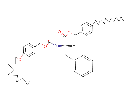 (S)-2-(4-Decyloxy-benzyloxycarbonylamino)-3-phenyl-propionic acid 4-dodecyl-benzyl ester