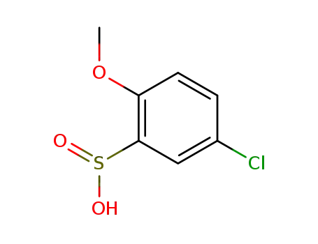 5-chloro-2-methoxy-benzenesulfinic acid