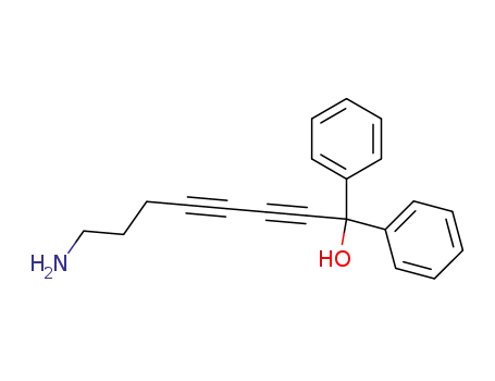 1-Amino-8,8-diphenyl-8-hydroxy-octadiin-(4,6)
