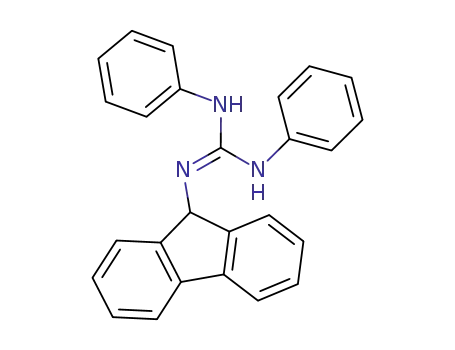 Molecular Structure of 64850-98-2 (N-Fluorenyl-N',N''-diphenylguanidin)