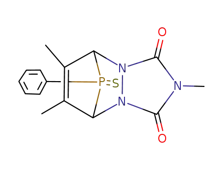 2,6,7-trimethyl-10ξ-phenyl-10ξ-thioxo-5,8-dihydro-5<i>r</i>,8<i>c</i>-epiphosphano-[1,2,4]triazolo[1,2-<i>a</i>]pyridazine-1,3-dione