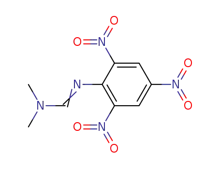 Molecular Structure of 28153-29-9 (N,N-Dimethyl-N'-(2,4,6-trinitro-phenyl)-formamidin)