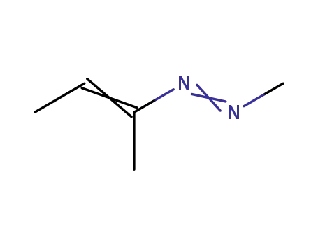 Molecular Structure of 4068-50-2 (Diazene, methyl(1-methyl-1-propenyl)-)
