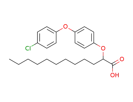 Molecular Structure of 40843-13-8 (4-(4-Chlorphenoxy)-α-phenoxy-laurinsaeure)
