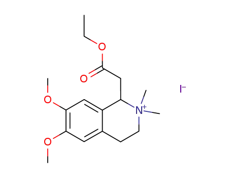 1-Ethoxycarbonylmethyl-6,7-dimethoxy-2,2-dimethyl-1,2,3,4-tetrahydro-isoquinolinium; iodide