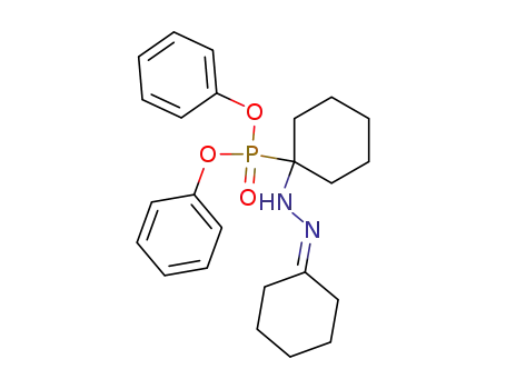 [1-(N'-Cyclohexylidene-hydrazino)-cyclohexyl]-phosphonic acid diphenyl ester