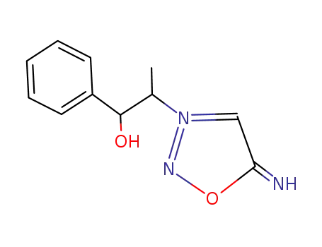 5-amino-3-(2-hydroxy-1-methyl-2-phenyl-ethyl)-[1,2,3]oxadiazolium betaine