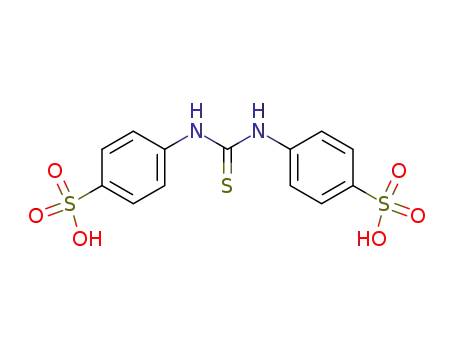 Molecular Structure of 50566-99-9 (<i>N</i>,<i>N</i>'-thiocarbonyl-di-sulfanilic acid)