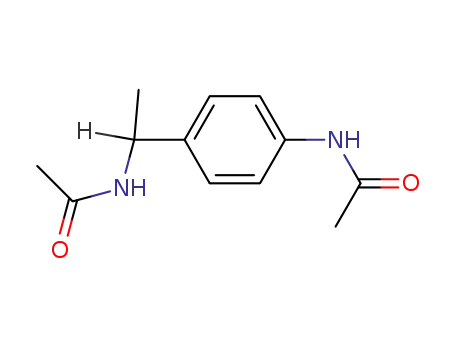 (+/-)-1-acetylamino-4-(1-acetylamino-ethyl)-benzene
