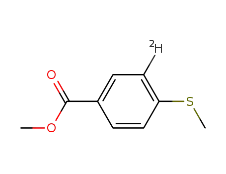 Methyl 4-methylthiobenzoat-3-d