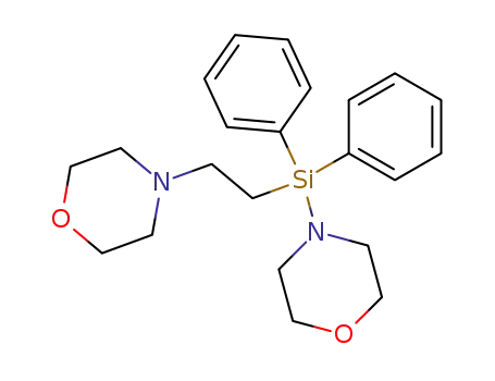 4-[(2-morpholin-4-yl-ethyl)-diphenyl-silanyl]-morpholine