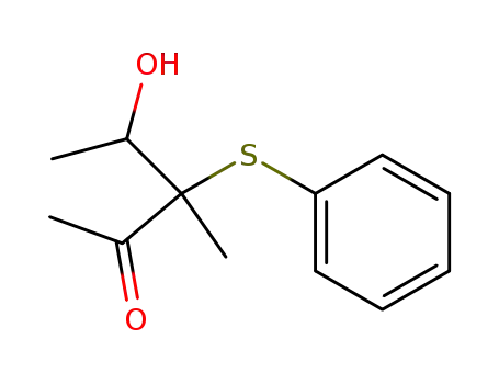 3-Phenylmercapto-4-hydroxy-3-methylpentan-2-on