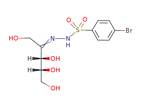 D-erythro-Pentulose-<4-brom-benzolsulfonylhydrazon>