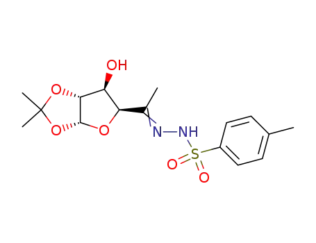 <i>O</i><sup>1</sup>,<i>O</i><sup>2</sup>-isopropylidene-α-<i>D</i>-<i>xylo</i>-6-deoxy-[5]hexosul-1,4-ose (toluene-4-sulfonyl)-hydrazone