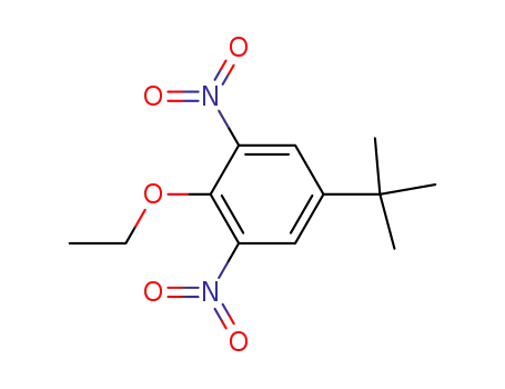 Molecular Structure of 81578-39-4 (Benzene, 5-(1,1-dimethylethyl)-2-ethoxy-1,3-dinitro-)