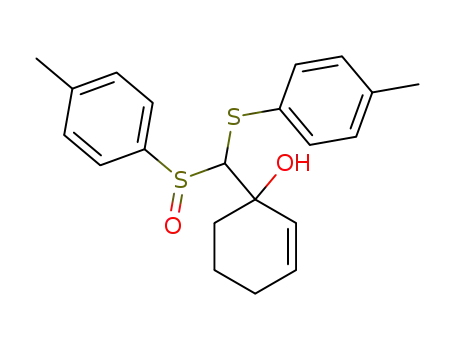 1-[(Toluene-4-sulfinyl)-p-tolylsulfanyl-methyl]-cyclohex-2-enol