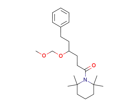 4-Methoxymethoxy-6-phenyl-1-(2,2,6,6-tetramethyl-piperidin-1-yl)-hexan-1-one