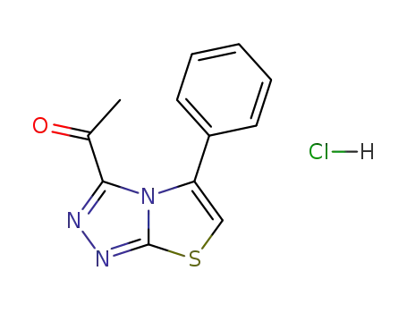 1-(5-Phenyl-thiazolo[2,3-c][1,2,4]triazol-3-yl)-ethanone; hydrochloride