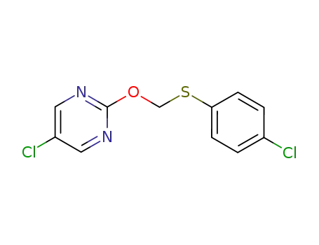 5-chloro-2-(4-chlorophenylsulfenyl)methyloxypyrimidine