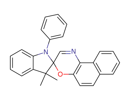 Spiro[2H-indole-2,3'-[3H]naphth[2,1-b][1,4]oxazine],
1,3-dihydro-3,3-dimethyl-1-phenyl-